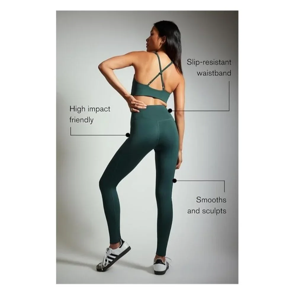 Girlfriend Collective Compressive Pocket Legging - Picture 5 of 9